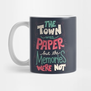 Town was Paper Mug